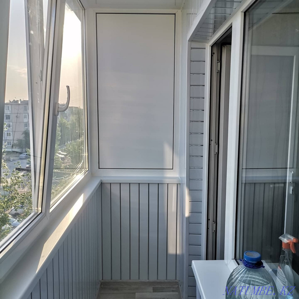 Общивка лоджий балконов Костанай - изображение 5