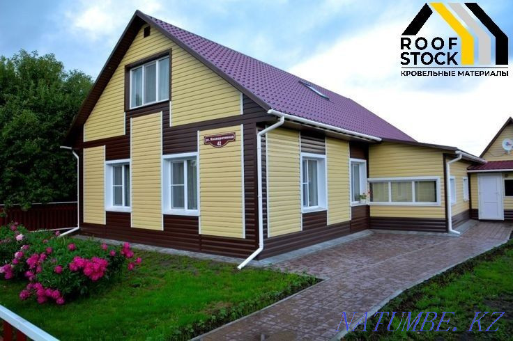 Metal tile tile roofing shatyr siding cornice soffit gutter Urochishche Talgarbaytuma - photo 1