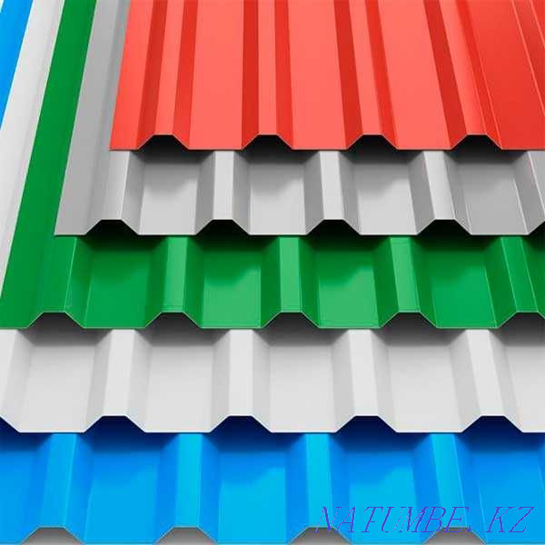 Metal tile, corrugated board, roofing, shatyr. Almaty - photo 5