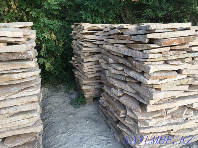 I will sell flagstone zalotistyi 8778/155/93/87 facing landscape Astana - photo 2