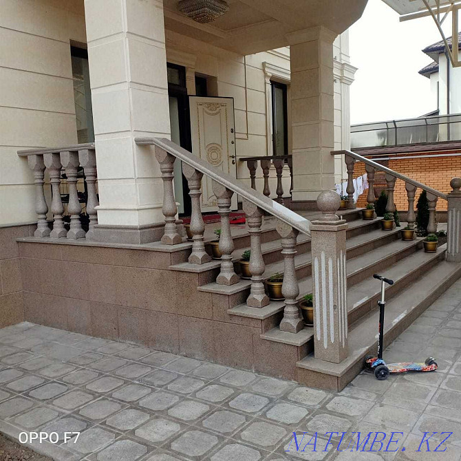 Granite, chamfering, cutting, stairs, countertops, window sills Almaty - photo 1