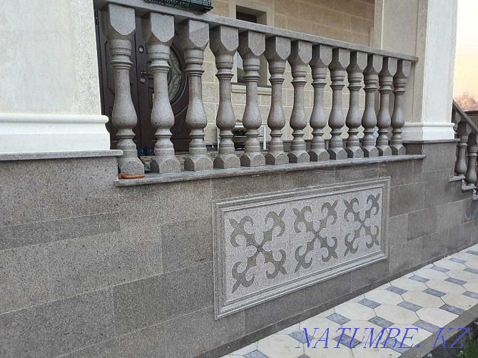 Granite, chamfering, cutting, stairs, countertops, window sills Almaty - photo 2