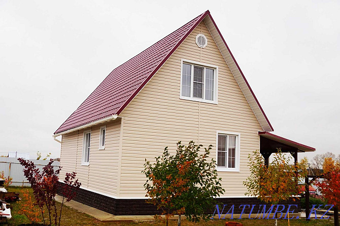 Siding, brick-like facade panels, soft roofing, ondulin, corrugated board Balqash - photo 3