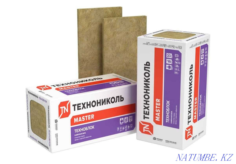 Stone wool MINPLIT Penoplex Thermal and sound insulation materials Karagandy - photo 1