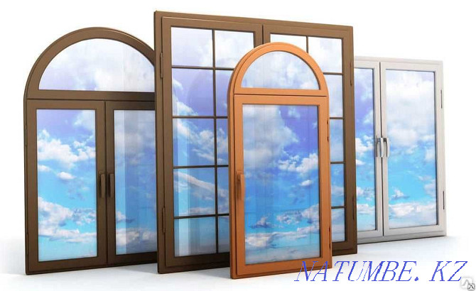plastic windows, doors, stained-glass windows Almaty - photo 1