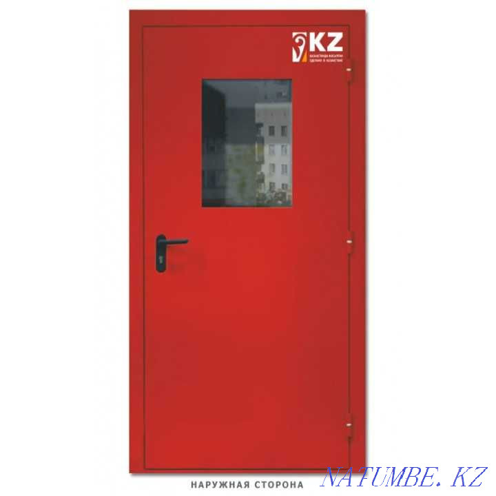 steel doors, technical, fire, iron, street, bolt esik Astana - photo 4