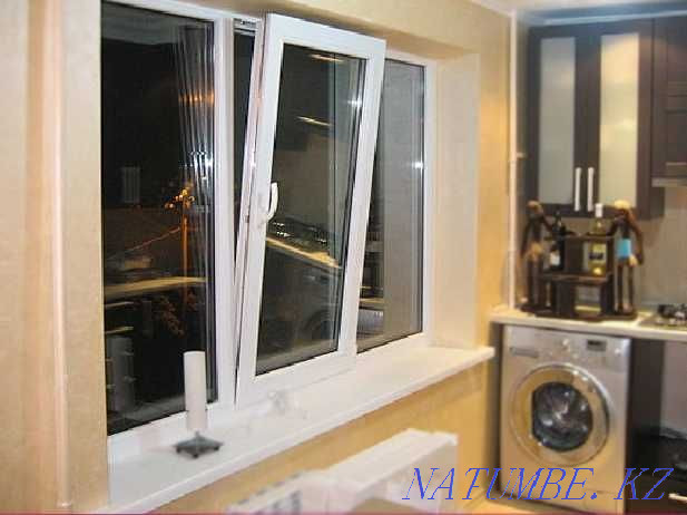 Turnkey plastic windows Astana - photo 1