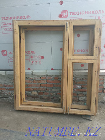 Wooden window frames Kostanay - photo 1