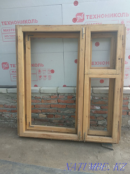 Wooden window frames Kostanay - photo 1