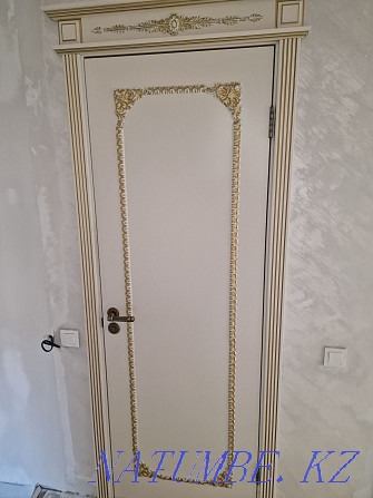 I will sell interior doors 3 pieces (1 - with glass, 2 - deaf). Astana - photo 2