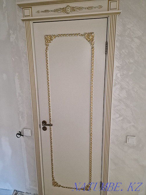 I will sell interior doors 3 pieces (1 - with glass, 2 - deaf). Astana - photo 2