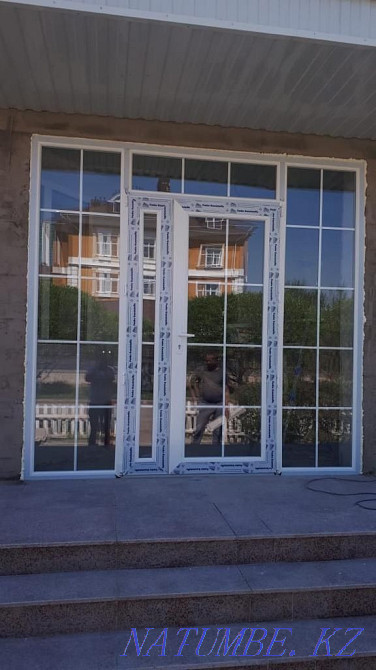 ОКНА. Двери. Витражи. Откосы. Балконы Астана - изображение 1