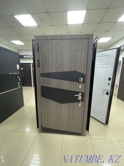 Steel doors with a thermal break, outdoor, recessed, iron, bolat esik, Astana - photo 3