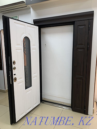 Steel doors to order, double-leaf, bolat esik, non-standard, Astana - photo 3