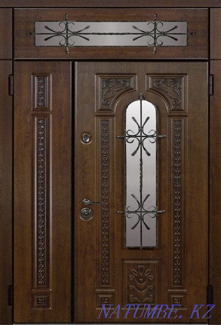 Steel doors to order, double-leaf, bolat esik, non-standard, Astana - photo 7