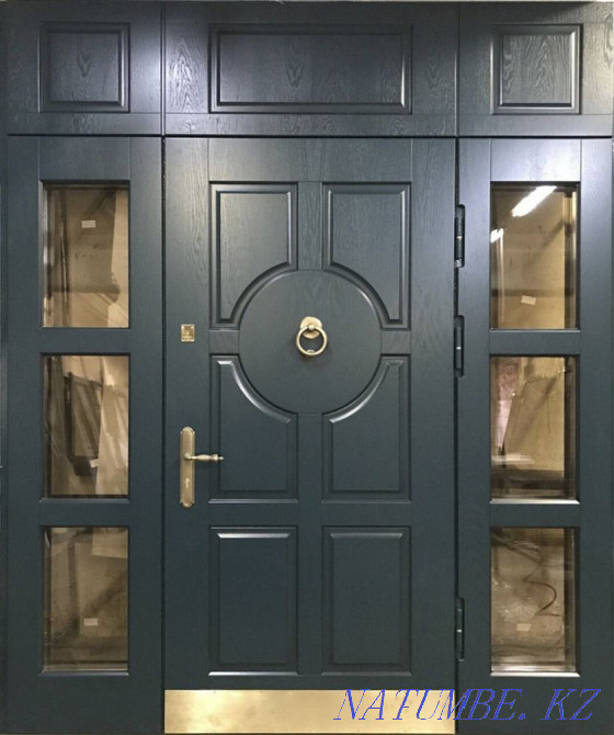 Steel doors to order, double-leaf, bolat esik, non-standard, Astana - photo 6