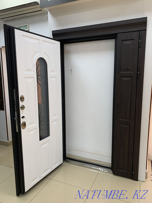 Steel doors to order, double-leaf, bolat esik, non-standard, Astana - photo 3