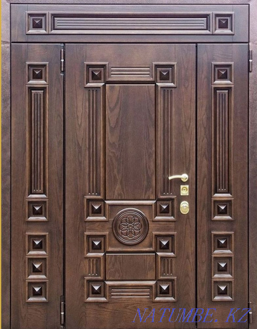 Steel doors to order, double-leaf, bolat esik, non-standard, Astana - photo 5