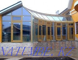 Wooden euro windows, Plastic windows, Aluminum structures Oral - photo 4