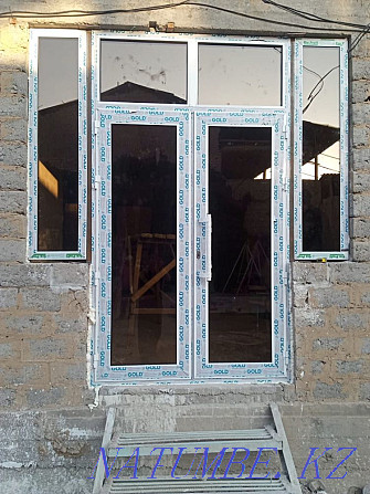 Plastic window door stained glass Shymkent - photo 8