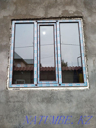 Plastic window door stained glass Shymkent - photo 6