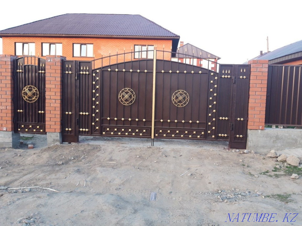 Ворота на заказ калитка. Автоматически Усть-Каменогорск - изображение 1