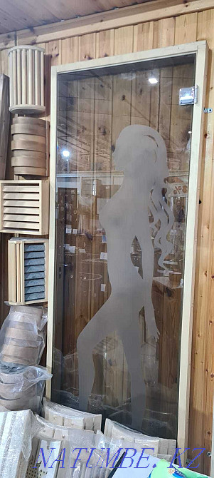 Doors for baths, saunas and hamams. Shanks, tubs and pouring devices. Astana - photo 2