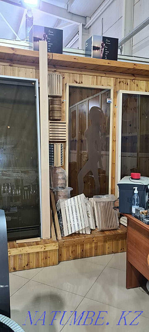 Doors for baths, saunas and hamams. Shanks, tubs and pouring devices. Astana - photo 3