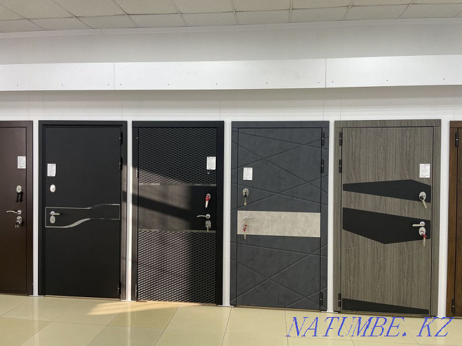Steel doors with a thermal break, entrance, iron, temir esik, bolt Astana - photo 1