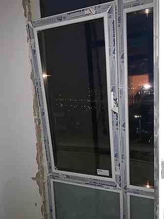 Пластиковые окна двери витражи подоконники откосы ремонт окон Astana