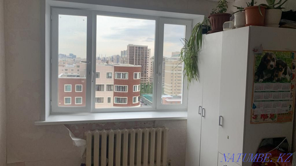 Plastic windows doors stained-glass windows window sills slopes window repair Astana - photo 2