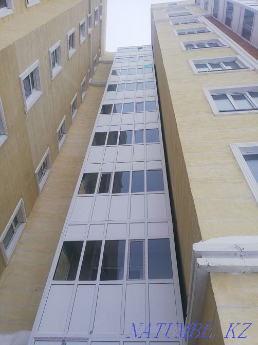 Plastic windows doors stained-glass windows window sills slopes window repair Astana - photo 1