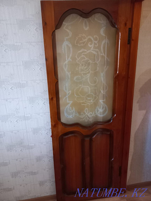 Продам двери из чистого дерева. Цена за 3 двери Павлодар - изображение 2