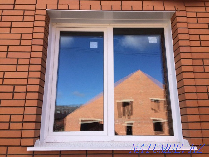 Where Can I Buy Plastic Windows Door Balcony PVC Stained Glass Slope Click! Алмалы - photo 4