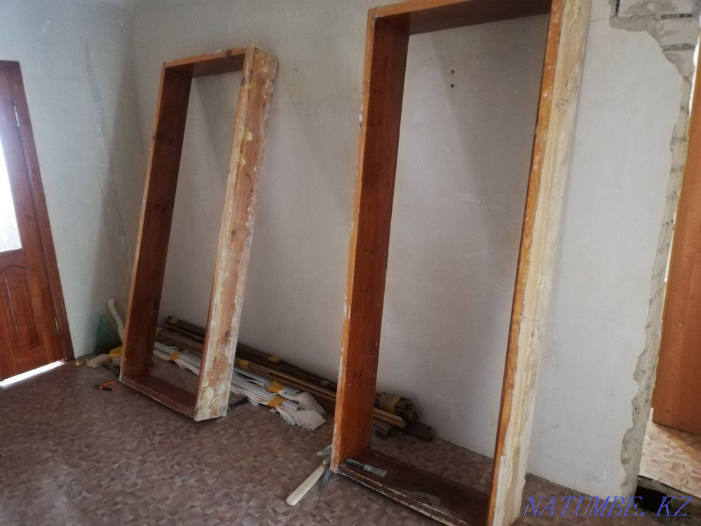 I will sell doors wooden 80 mm a cloth with a box Aqtobe - photo 2