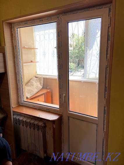 Plastic windows and doors of German and Turkish quality + GIFT Almaty - photo 4
