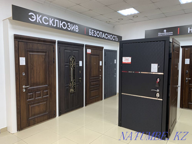 Steel doors, iron, outdoor, thermal break, bolat esik Astana - photo 1