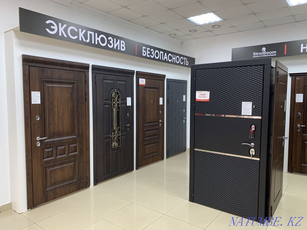 Steel doors, iron, outdoor, thermal break, bolat esik Astana - photo 1