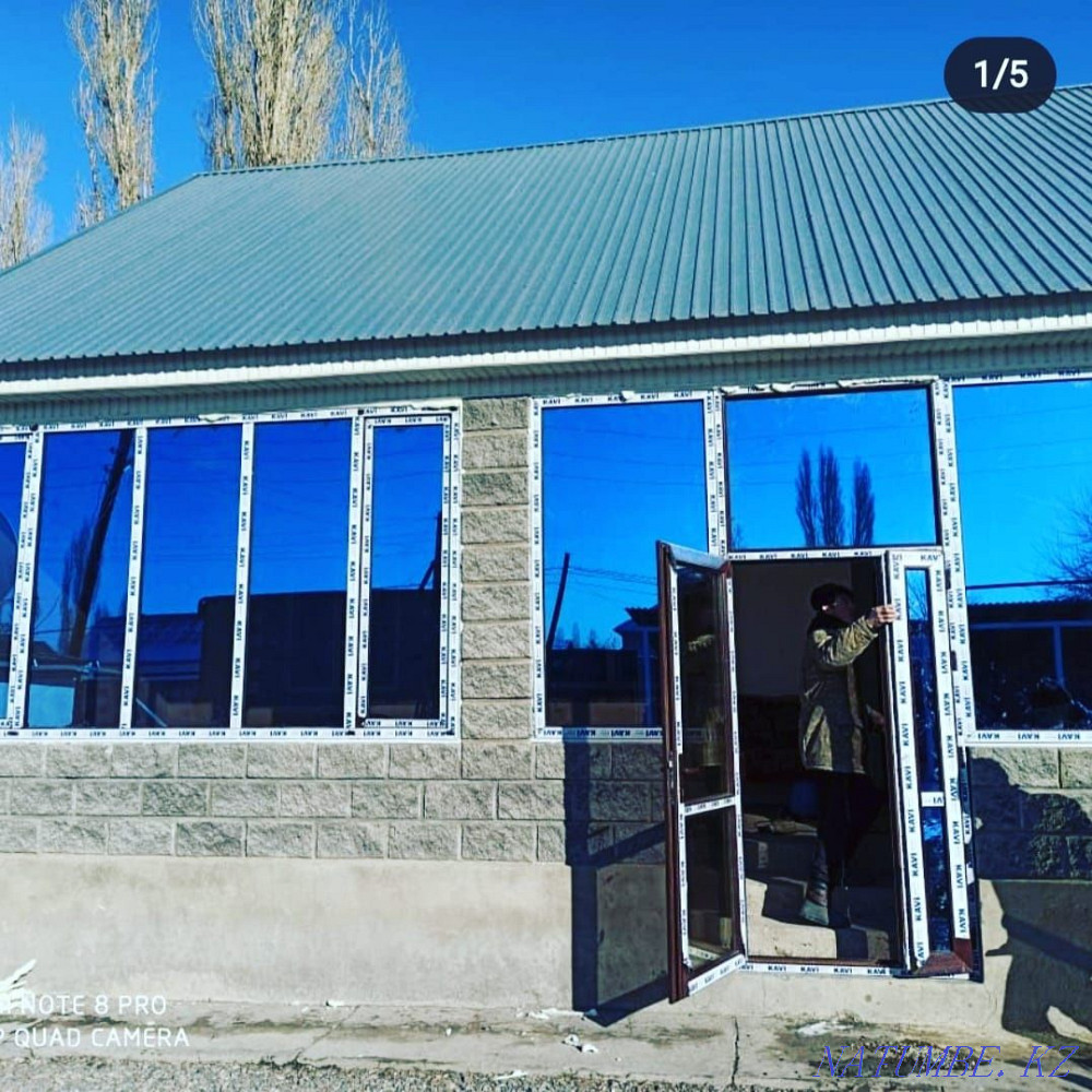 Plastic and aluminum windows and doors of the best quality Taraz - photo 7