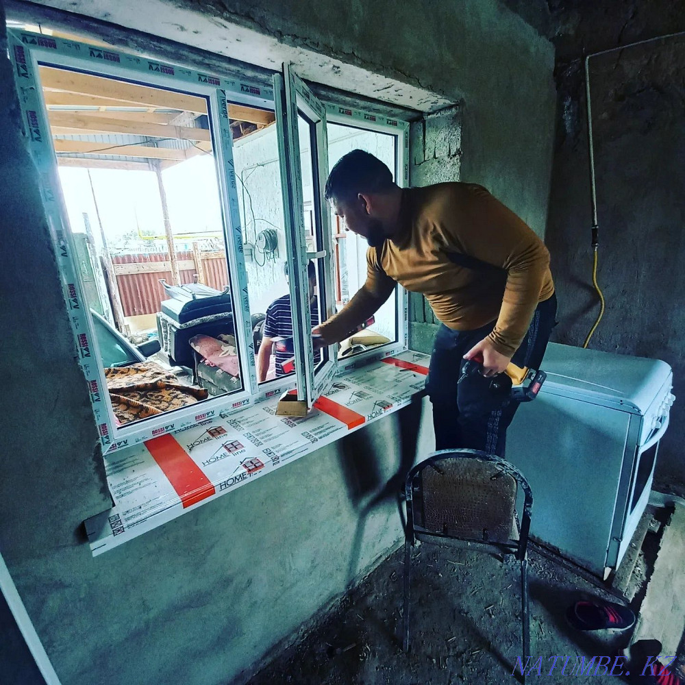 Plastic and aluminum windows and doors of the best quality Taraz - photo 1