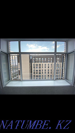 Transparent grilles, invisible grilles, protection for windows from falling out Аршалы - photo 2