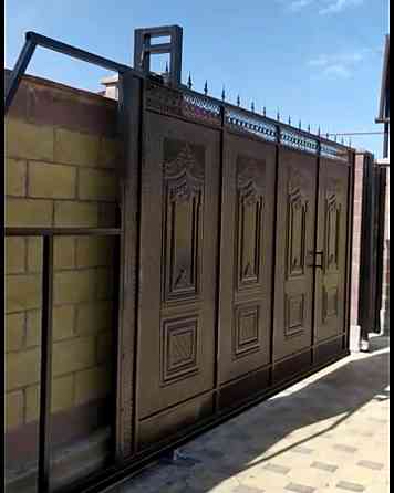 Изготовление Ворота в Алматы, Навес, петрила, решетка Qaskeleng
