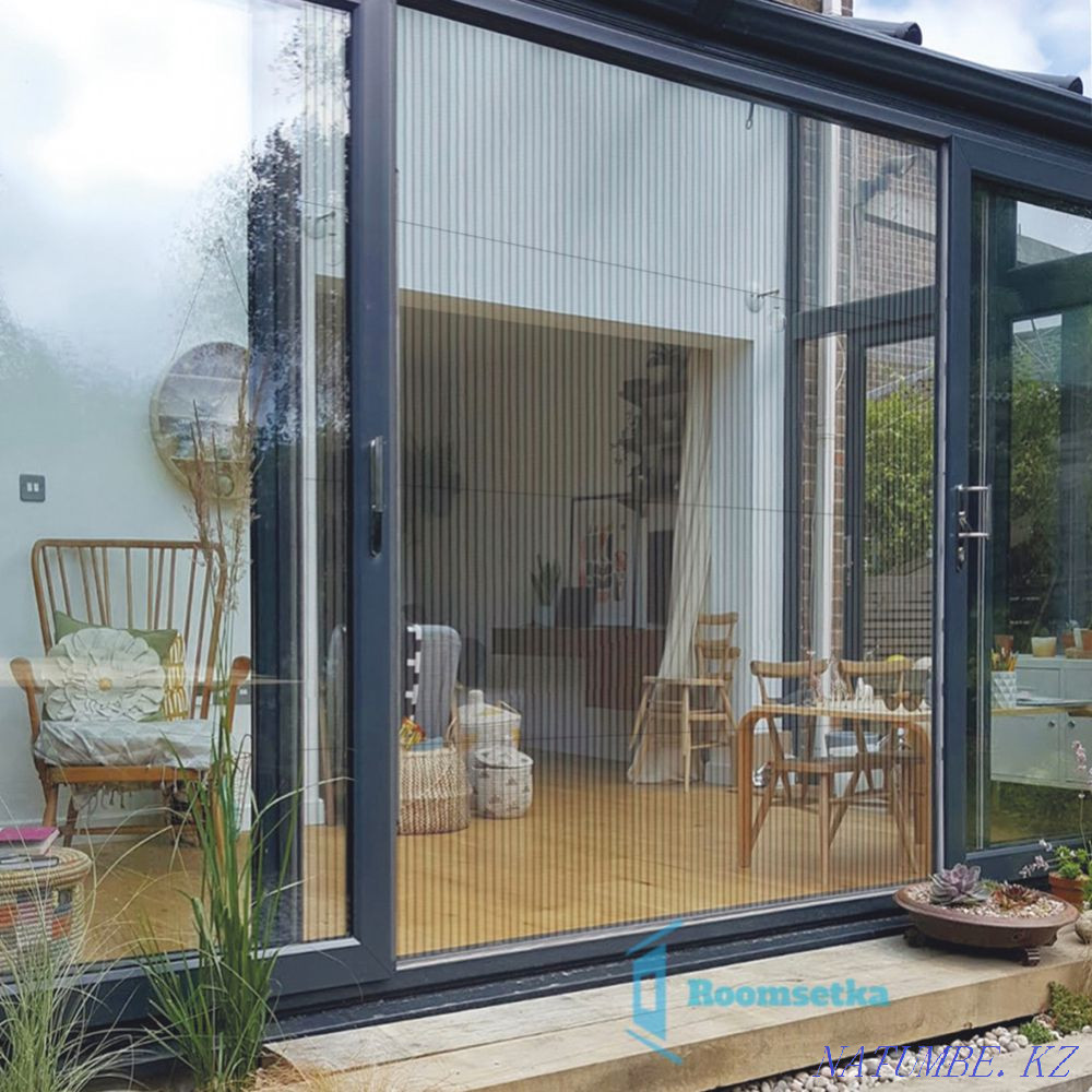 Mosquito net pleated.sliding mosquito net Almaty - photo 7