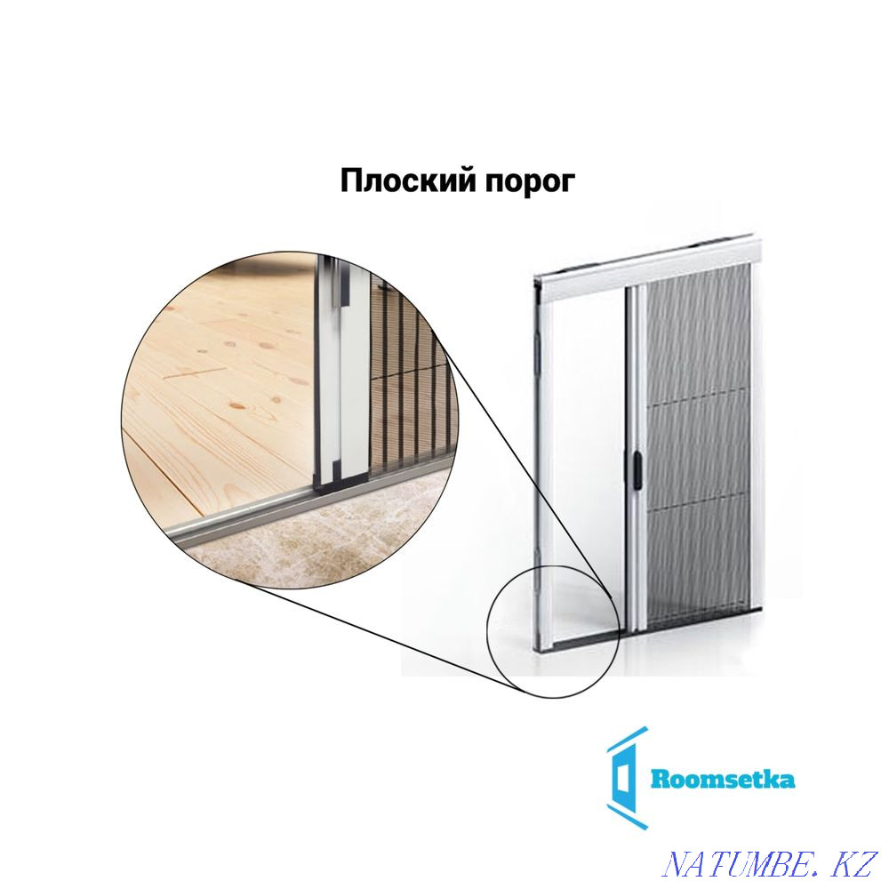 Mosquito net pleated.sliding mosquito net Almaty - photo 3
