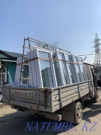 Plastic windows, doors, window leaves, stained-glass windows, loggias, balconies FAVORABLE PRICES! Almaty - photo 6
