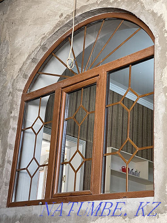 Plastic windows, doors, window leaves, stained-glass windows, loggias, balconies FAVORABLE PRICES! Almaty - photo 1