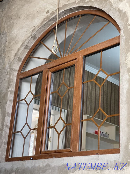 Plastic windows, doors, window leaves, stained-glass windows, loggias, balconies FAVORABLE PRICES! Almaty - photo 1