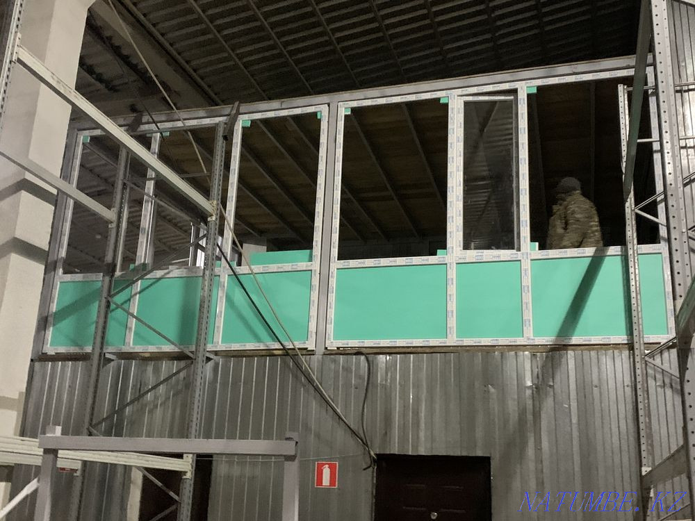 Plastic windows, doors, window leaves, stained-glass windows, loggias, balconies FAVORABLE PRICES! Almaty - photo 7