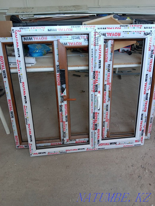 plastic window door stained glass Shymkent - photo 7