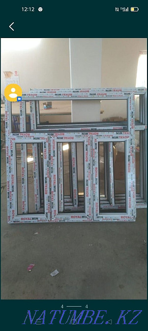 plastic window door stained glass Shymkent - photo 1